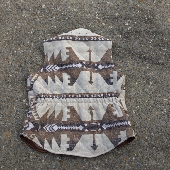 OUTBACK TRADING CO Virginia SOUTHWESTERN PRINT ZIP-UP VEST - Picture 11 of 11